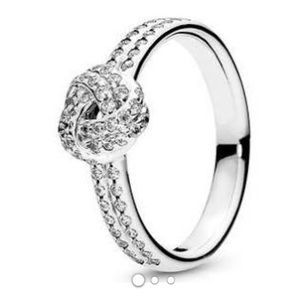 Pandora Infinity Knot Ring